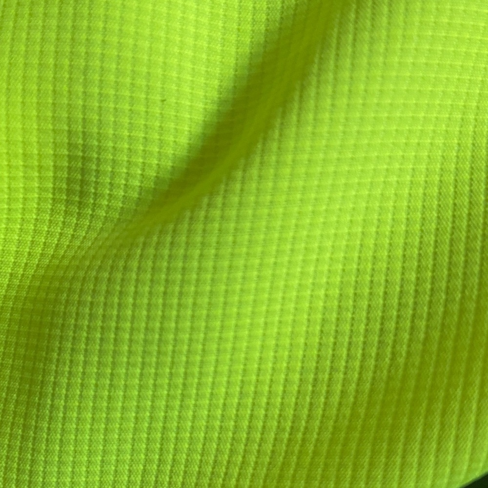 Mizuno Neon Yellow Hooded Lightweight Utility Jacket with Black Accents - Picture 7 of 12